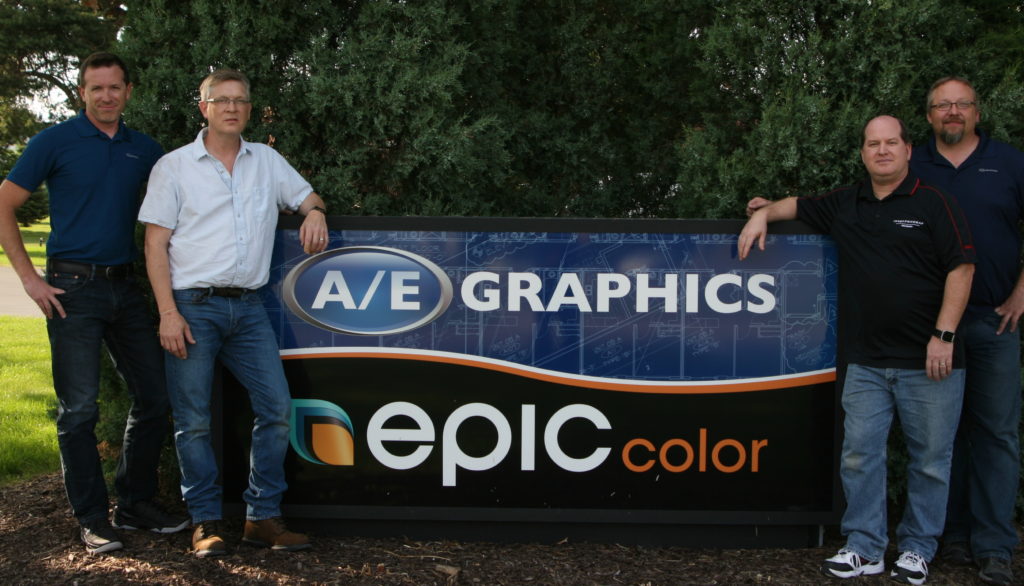A/E Graphics Owners Tom, Dan, Tim & Joe