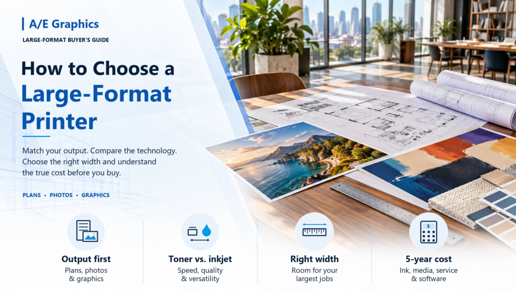 Guide to choosing large-format printer
